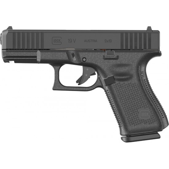  GLOCK 19 V 9MM LUGER FS 15-SHOT BLACK