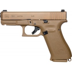 GLOCK 19X 9MM NIGHT SIGHTS 19-SHOT FDE