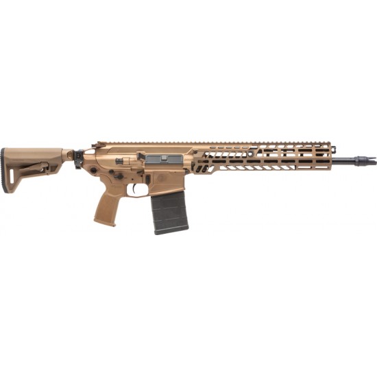 SIG SAUER MCX SPEAR LT 7.62X51 NATO TELE STOCK 16" 20RD COYOTE