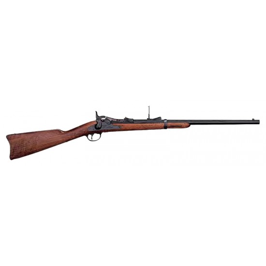 PEDERSOLI SPRINGFIELD TRAPDOOR CARBINE .45-70 BLUED WALNUT