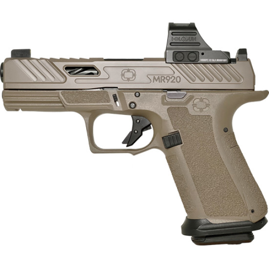 SHADOW SYSTEMS MR920 ELITE FDE 9MM HOLOSUN OPTIC UNTHRDED BBL
