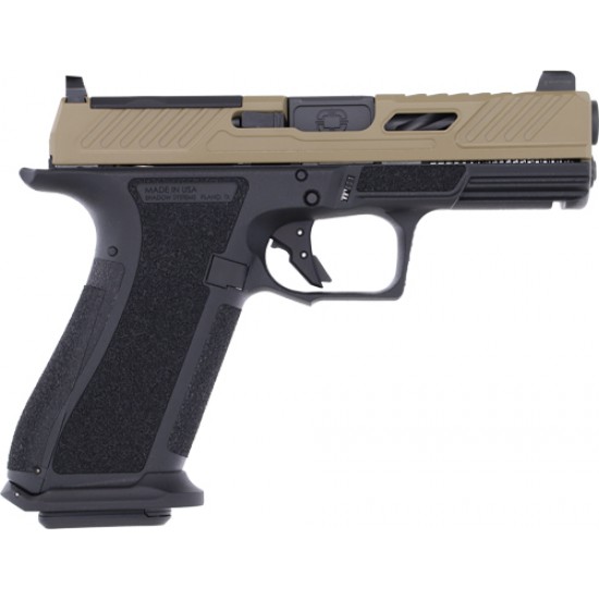 SHADOW SYSTEMS XR920 ELITE 9MM OPTIC CUT UNTHREADED COYOTE/BL