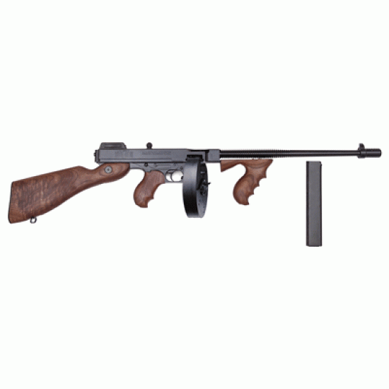 THOMPSON 1927A1 .45ACP CARBINE W/100 ROUND DRUM & 20RND. MAG .