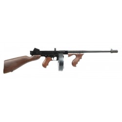 THOMPSON 1927A1 45ACP CARBINE 50RD DRUM 20RD MAG WALNUT THOMPSON 1927A1 45ACP CARBINE 50RD DRUM 20RD MAG WALNUT