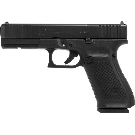 GLOCK 21 MOS 45ACP GEN5 FIXED SIGHTS 10-SHOT BLACK