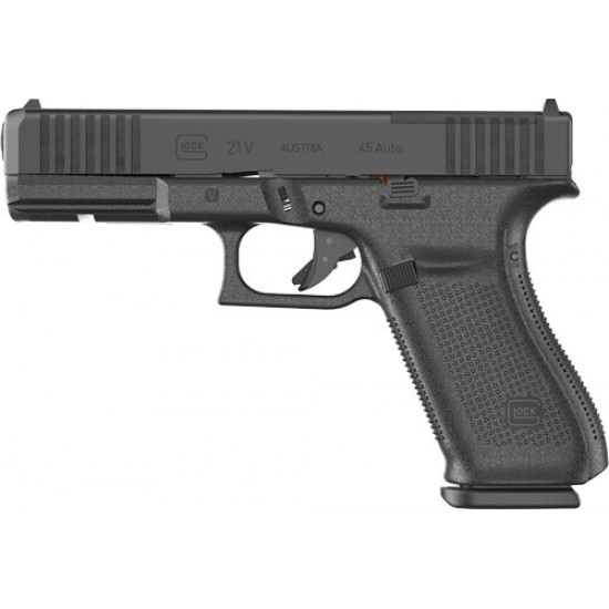 GLOCK 21 MOS V 45ACP FIXED SIGHTS 10-SHOT BLACK