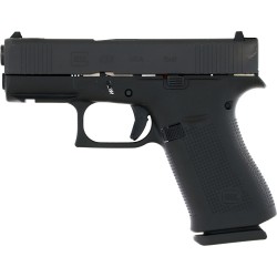 GLOCK 43X 9MM LUGER FS 10-SH W/ FRONT RAIL BLACK