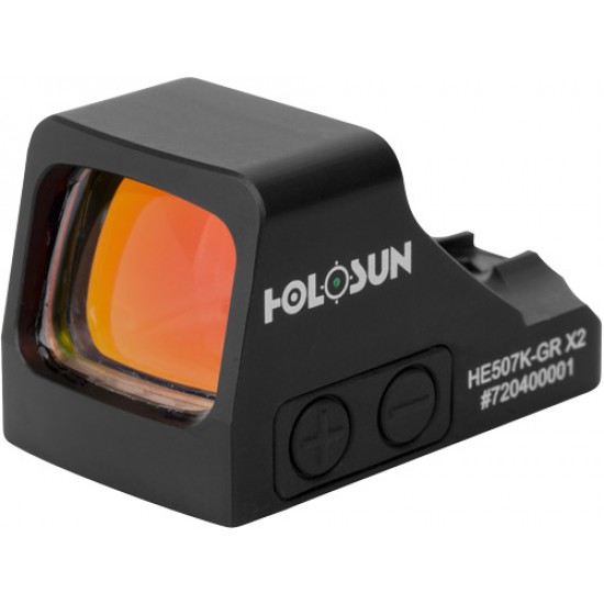 HOLOSUN OPEN REFLEX 32MM X 24MM 3 RETICLE QD 32MOA CRCL GREEN