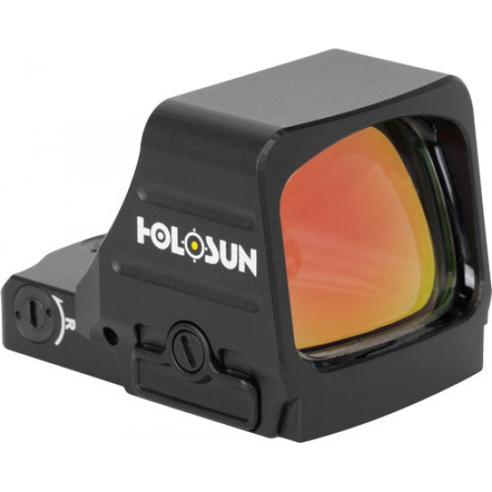 HOLOSUN 407 GOLD DOT 6MOA LRG OPEN LENS FULL SIZE PISTOL
