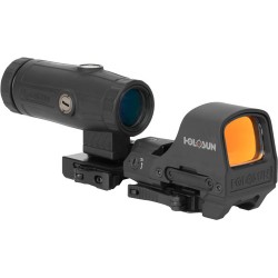 HOLOSUN OPEN REFLEX W/SOLAR DUAL RETICLE HS510C/HM3X COMBO