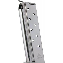 IVER JOHNSON MAGAZINE 1911 GVT 10MM 8RD NICKEL IVER JOHNSON MAGAZINE 1911 GVT 10MM 8RD NICKEL