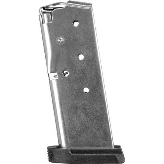 BERETTA MAGAZINE APX CARRY 9MM 6-ROUNDS STAINLESS STEEL