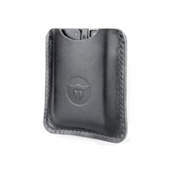 TRAILBLAZER LIFECARD LEATHER SLEEVE BLACK