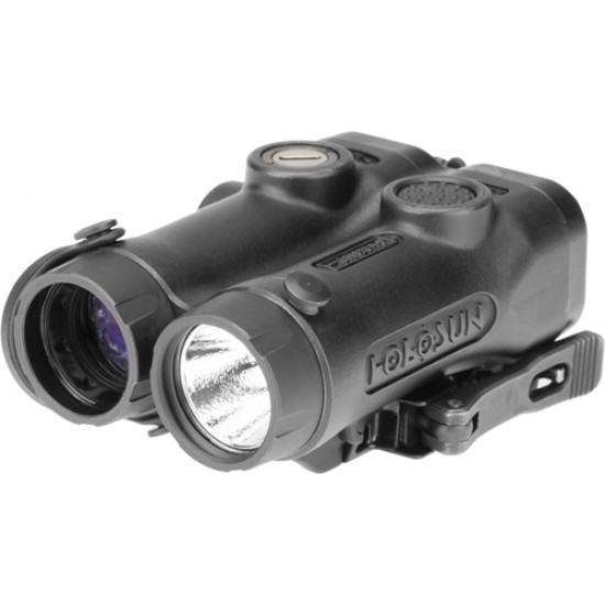 HOLOSUN CO-ALIGNED RED LASER IR 600 LUMEN TITANIUM BODY