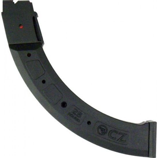 CZ MAGAZINE 452/455/457/512 22LR 25RD BLACK POLYMER