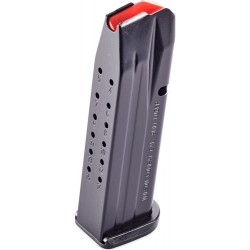 WILSON MAGAZINE EDC X9 9MM 10RD W/STD PAD BLACK! WILSON MAGAZINE EDC X9 9MM 10RD W/STD PAD BLACK!