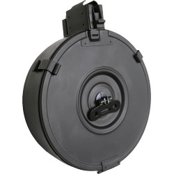 IVER JOHNSON MAGAZINE AK47 100RD BLACK METAL IVER JOHNSON MAGAZINE AK47 100RD BLACK METAL