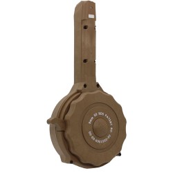 IVER JOHNSON MAGAZINE GLOCK 9MM 50RD DRUM TAN POLYMER IVER JOHNSON MAGAZINE GLOCK 9MM 50RD DRUM TAN POLYMER