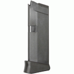 GLOCK MAGAZINE MODEL 43 9MM LUGER 6-ROUND W/EXTENSION