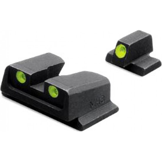 MEPROLIGHT NIGHT SIGHT SET GRN /GRN SMITH & WESSON M&P FULL SIZE/COMPACT
