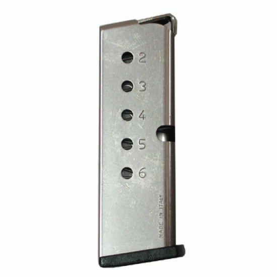 NA GUARDIAN MAGAZINE .380ACP 6-ROUNDS STAINLESS STEEL