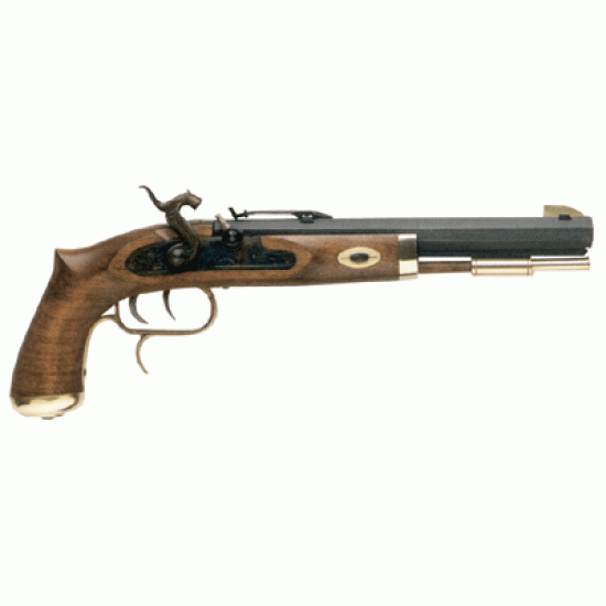 TRADITIONS TRAPPER PISTOL .50 PERCUSSION BLUED/HARDWOOD