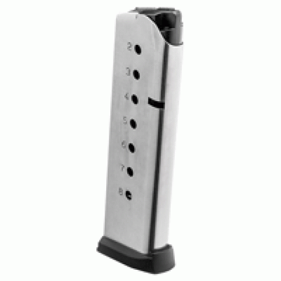 SF MAGAZINE 1911-A1 .45 ACP 8-ROUNDS STAINLESS STEEL
