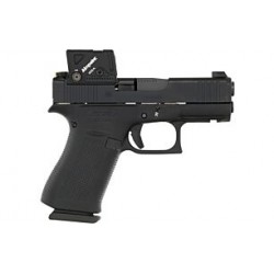 GLOCK 43X MOS8 9MM FS 10RD AIMPOINT COA BLACK FRONT RAILS