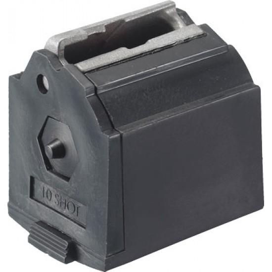 RUGER MAGAZINE 10/22 .22LR 10-ROUNDS BLACK PLASTIC