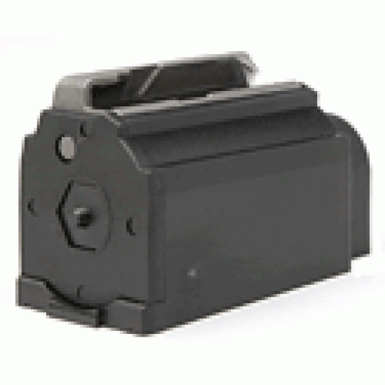 RUGER MAGAZINE MODEL 96 .44 MAGNUM 4-ROUNDS BLACK PLASTIC
