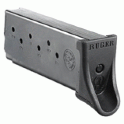 RUGER MAGAZINE LC9 9MM 7RD W/GRIP EXTENSION BLUED STEEL