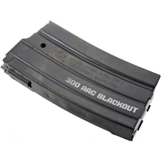 RUGER MAGAZINE MINI-14 .300AAC 20 RND BLUED STEEL