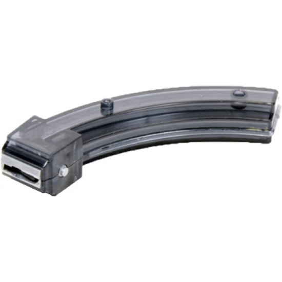 RUGER MAGAZINE 10/22 .22LR 25-ROUNDS CLEAR POLYMER