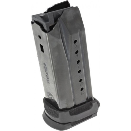 RUGER MAGAZINE SECURITY-9 COMPACT 15-RD W/MAG ADAPTER
