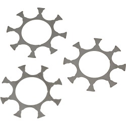 RUGER FULL MOON CLIPS 9MM LUGER 3-PACK 8-SHOT RUGER FULL MOON CLIPS 9MM LUGER 3-PACK 8-SHOT