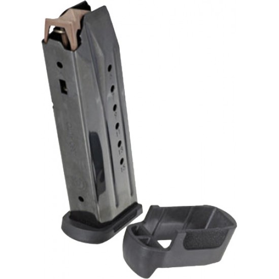 RUGER MAGAZINE SECURITY 380ACP 15RD BLACK PLASTIC