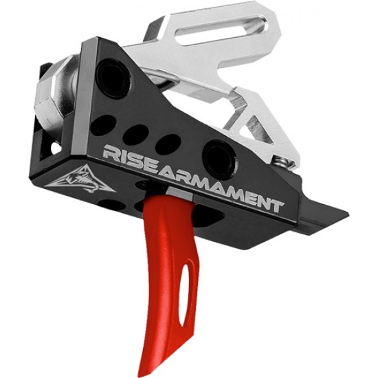 RISE TRIGGER ADVANCED PERFORM- ANCE 3.5LB SKLTNZED AR-15 RED