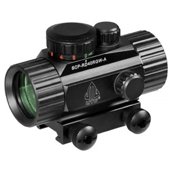 UTG RED DOT 4.0 MOA DOT 38MM WITH INTEGRAL MOUNT UTG RED DOT 4.0 MOA DOT 38MM WITH INTEGRAL MOUNT