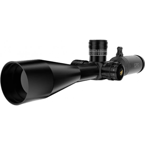 GPO SPOTTING SCOPE TACTICAL 15-45X60 W/RAILS TAN