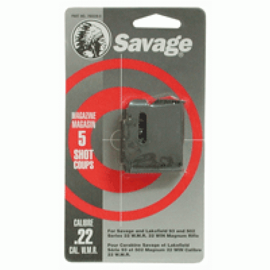 SAVAGE MAGAZINE 93 SERIES .22WMR/.17HMR 5-RND BLUED