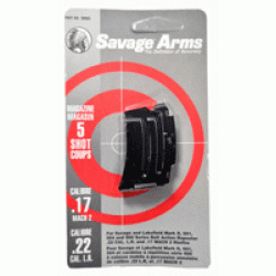 SAVAGE MAGAZINE MKII SERIES .22LR/.17HMR 5-RND BLUED