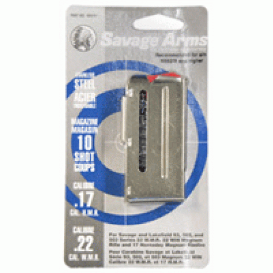 SAVAGE MAGAZINE 93 SERIES .22WMR/.17HMR 10-RND STAINLESS