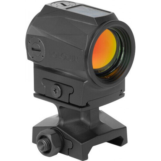 HOLOSUN SCRS SOLAR CHARGING ST RED 2MOA DOT 22MM TUBE RIFLE