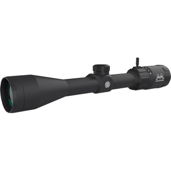 SIG SAUER OPTICS SCOPE BUCKMASTERS 3-12X44 BDC BLACK<