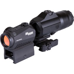 SIG SAUER OPTICS ROMEO5/JULIET3X MAGNIFIER COMBO 2MOA BLACK