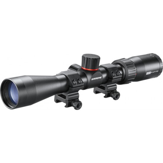 SIMMONS PRO RIMFIRE 4X32 W/RINGS TRUPLEX BLACK MATTE