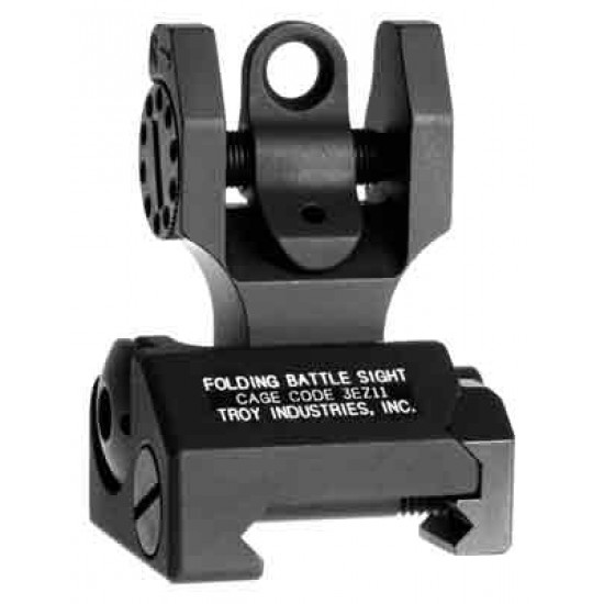 TROY BATTLESIG SAUERHT REAR FOLDING BLACK