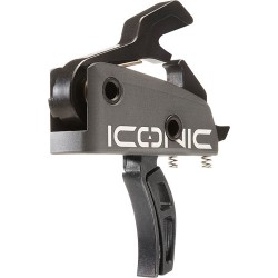 RISE TRIGGER ICONIC GRAY2-STAGE 1.25/1.75 AR15 W/PINS