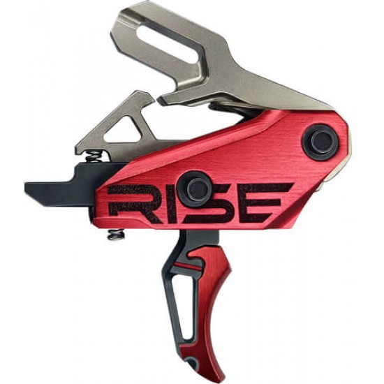 RISE TRIGGER REV 535 SLIDE AND SNAP BUILT IN PINS BLACK RED