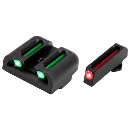 TRUGLO SIGHT SET FIBER OPTIC GLOCK 42/43 SET